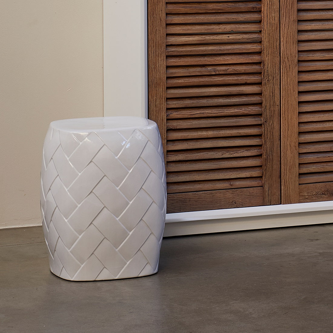 Tavira End Table White