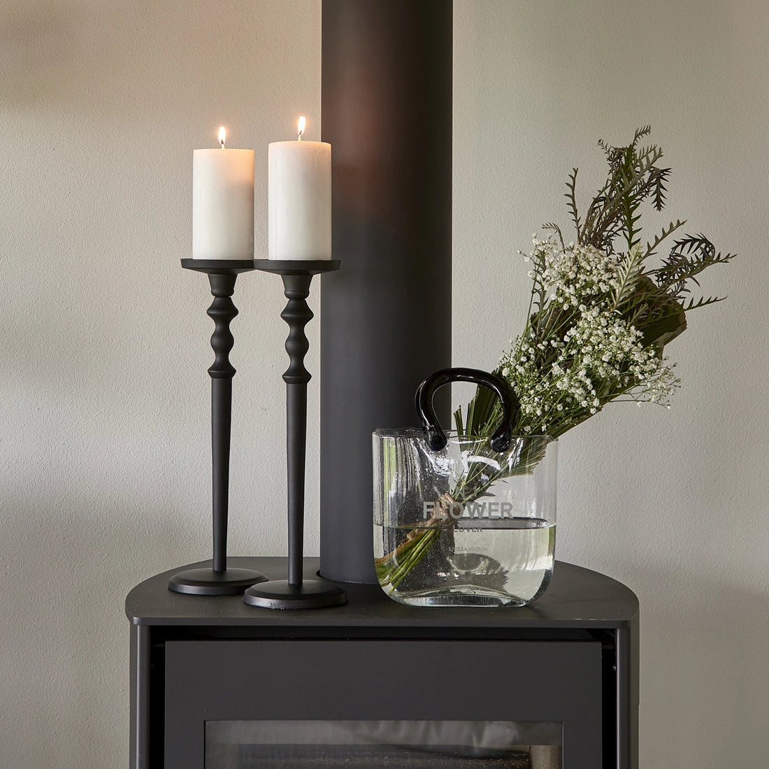 Pillar Candle ECO off-white 7x18
