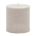 Pillar Candle ECO flax 10x10