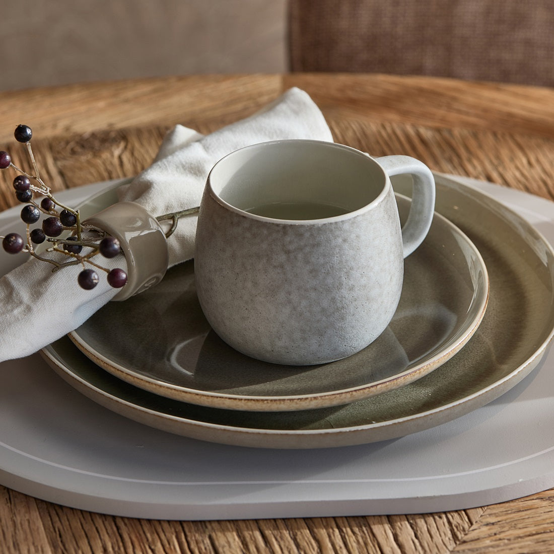 Sevran Tea Mug flax