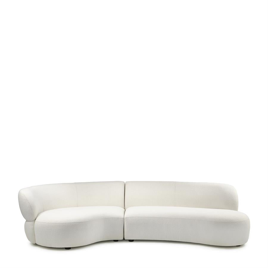 San Remo Sofa Arm Left 2,5 SiWhite