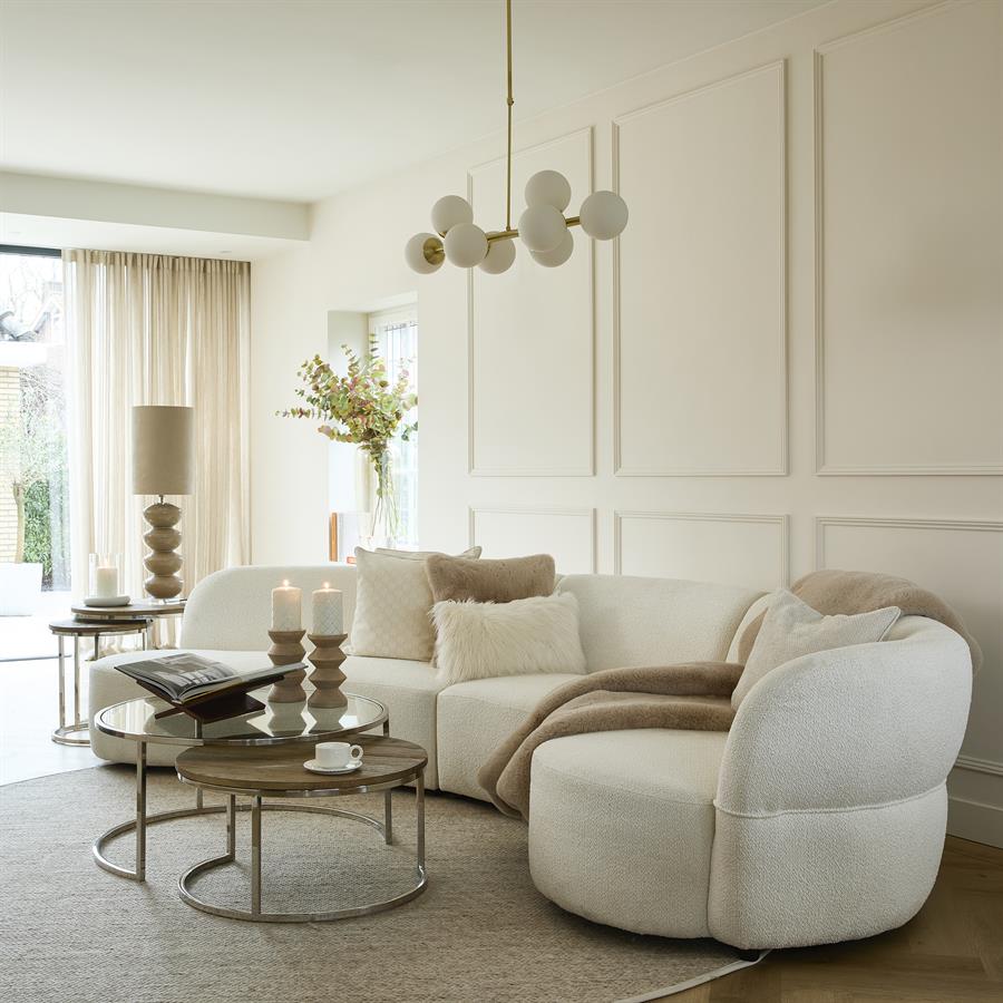 San Remo Sofa Arm Left 2,5 SiWhite