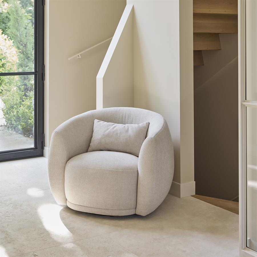 Leonardo Swivel AC Glossy Flax
