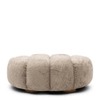 Vicenza Lounge Footstool Taupe