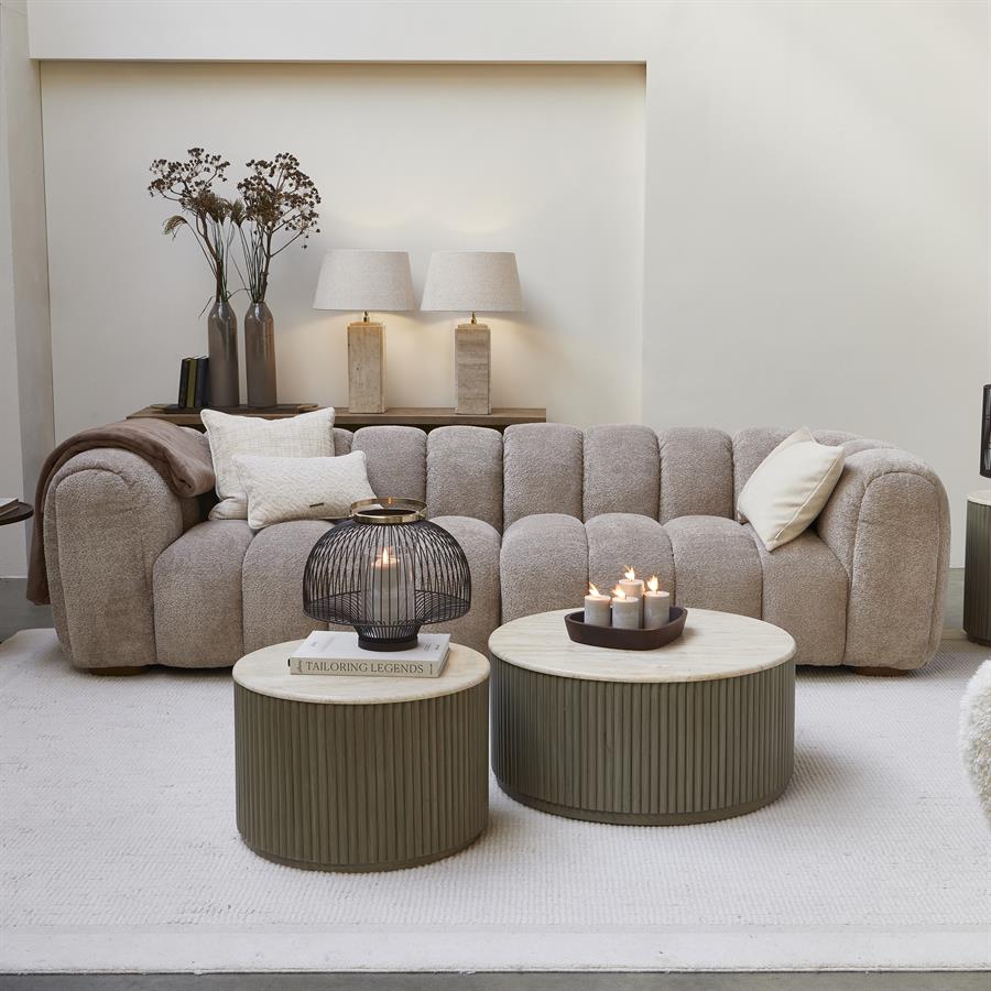 Vicenza Lounge Sofa XL Taupe