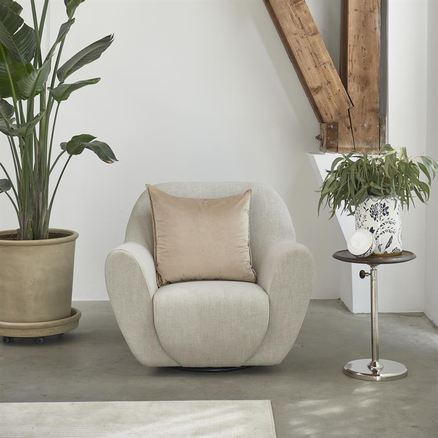 The Jill Swivel Chair Fabulous Flax