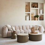 Vicenza Lounge Sofa XL Natural
