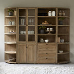 Del Rey Corner Book Cabinet Small