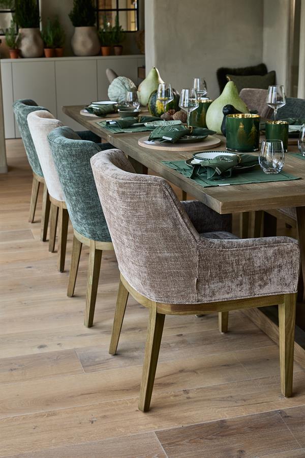 Whistler Dining Chair Natural Linen