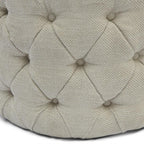 Opera Footstool Anitque White
